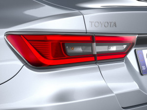 Toyota Yaris Sedan 2023 3D Модель