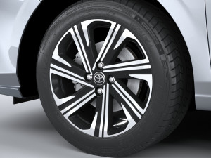Toyota Yaris Sedan 2023 3D Модель