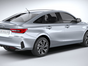 Toyota Yaris Sedan 2023 3D Модель
