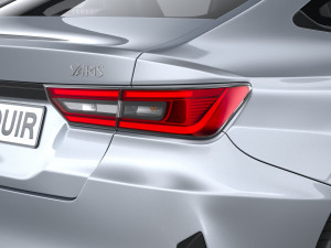 Toyota Yaris Sedan 2023 3D Модель