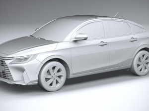 Toyota Yaris Sedan 2023 3D Модель