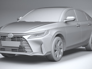 Toyota Yaris Sedan 2023 3D Модель