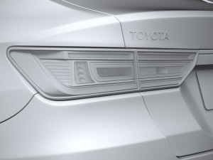 Toyota Yaris Sedan 2023 3D Модель