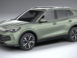 Volkswagen Tiguan 2024 3D Modell