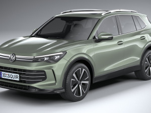 Volkswagen Tiguan 2024 3D मॉडल
