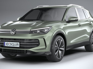Volkswagen Tiguan 2024 3D मॉडल