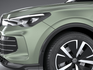 Volkswagen Tiguan 2024 3D मॉडल