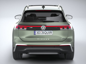 Volkswagen Tiguan 2024 3D मॉडल