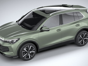 Volkswagen Tiguan 2024 3D मॉडल