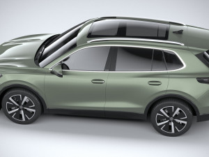 Volkswagen Tiguan 2024 3D मॉडल
