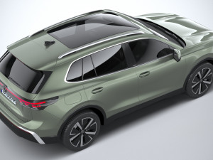 Volkswagen Tiguan 2024 3D मॉडल