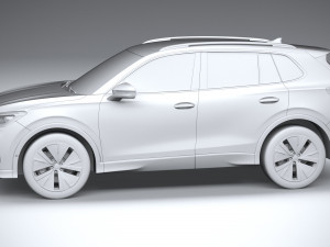 Volkswagen Tiguan 2024 3D मॉडल
