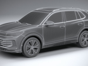 Volkswagen Tiguan 2024 3D मॉडल