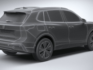 Volkswagen Tiguan 2024 3D मॉडल
