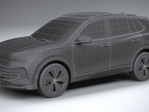Volkswagen Tiguan 2024 3D मॉडल