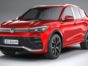 Volkswagen Tiguan R 2024 3D Модель