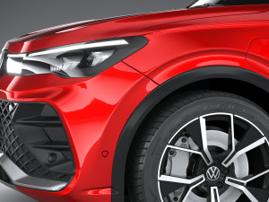 Volkswagen Tiguan R 2024 3D Модель