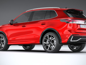 Volkswagen Tiguan R 2024 3D Модель