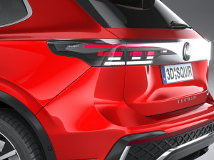 Volkswagen Tiguan R 2024 3D Модель