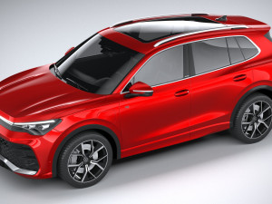 Volkswagen Tiguan R 2024 3D Модель