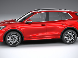 Volkswagen Tiguan R 2024 3D Модель