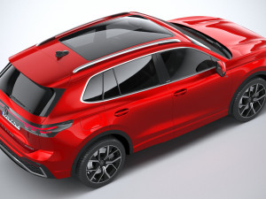 Volkswagen Tiguan R 2024 3D Модель