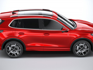 Volkswagen Tiguan R 2024 3D Модель