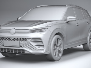 Volkswagen Tiguan R 2024 3D Модель