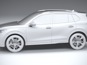 Volkswagen Tiguan R 2024 3D Модель