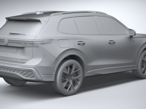 Volkswagen Tiguan R 2024 3D Модель