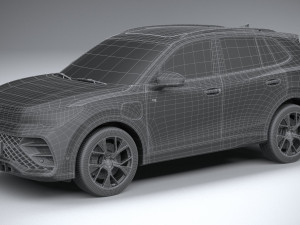 Volkswagen Tiguan R 2024 3D Модель