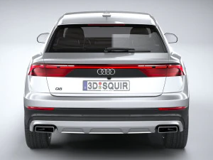 Audi Q8 Basic 2024 3D Model