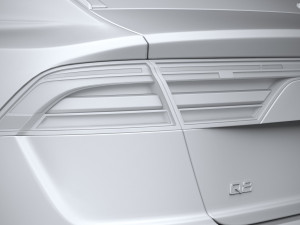 Audi Q8 Basic 2024 3D Модель