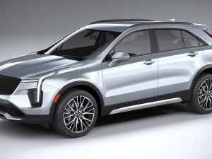 Cadillac XT4 2024 3D Model