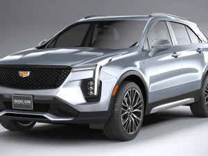 Cadillac XT4 2024 Modelo 3D