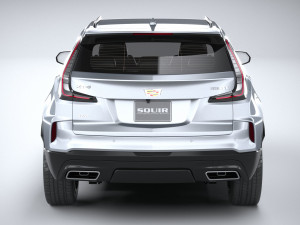 Cadillac XT4 2024 3D 模型