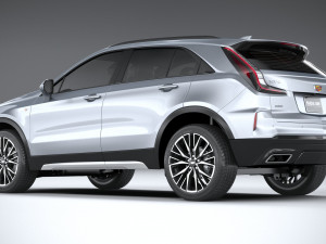 Cadillac XT4 2024 3D 模型
