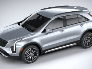 Cadillac XT4 2024 3D 模型
