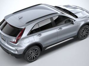 Cadillac XT4 2024 3D 模型