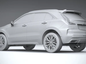 Cadillac XT4 2024 Modelo 3D