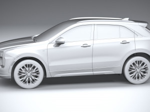 Cadillac XT4 2024 3D 模型