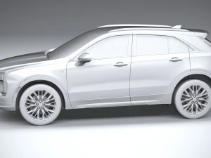 Cadillac XT4 2024 Modelo 3D