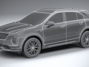 Cadillac XT4 2024 3D 模型