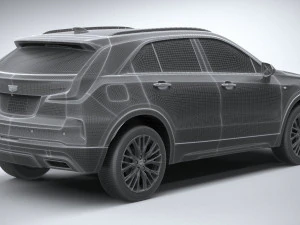 Cadillac XT4 2024 Modelo 3D