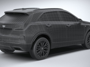 Cadillac XT4 2024 3D 模型