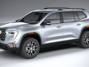 GMC Acadia 2024 3D Model