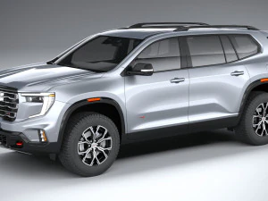 GMC Acadia 2024 3D Modell