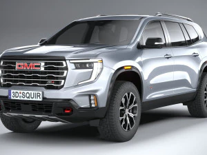GMC Acadia 2024 3D Model