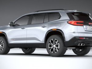 GMC Acadia 2024 3D 모델