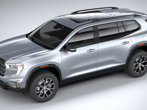 GMC Acadia 2024 3D 모델